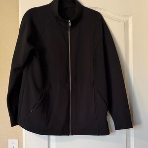 Women's Black Zip-Front Jacket 32 degrees